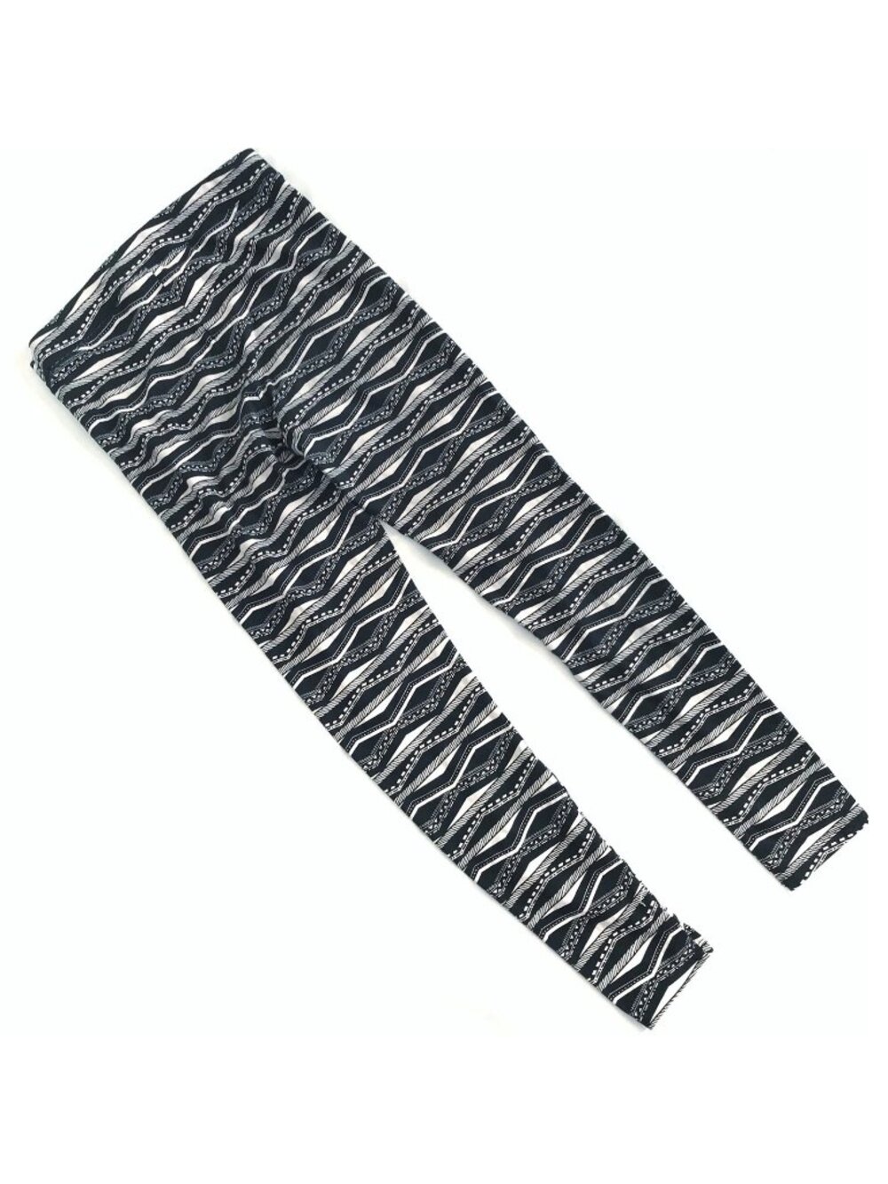 PINK Victoria's Secret VS Small Black White Geometric Cotton Dog Leggings - Picture 6 of 11